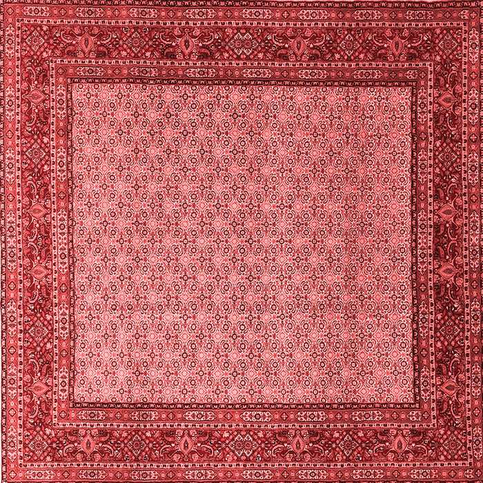 Machine Washable Persian Red Traditional Rug, wshtr1580red