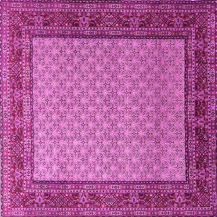 Square Persian Pink Traditional Rug, tr1580pnk