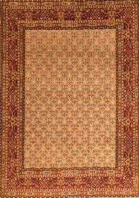 Persian Orange Traditional Rug, tr1580org