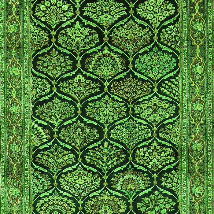 Persian Green Traditional Rug, tr1581grn