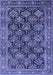 Persian Blue Traditional Rug, tr1581blu