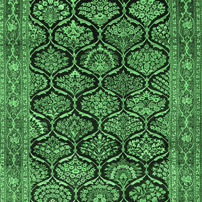 Persian Emerald Green Traditional Rug, tr1581emgrn