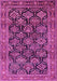 Persian Pink Traditional Rug, tr1581pnk