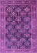Persian Purple Traditional Rug, tr1581pur