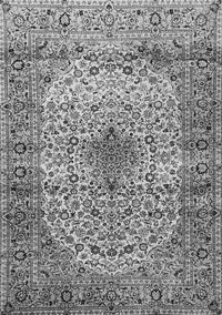 Medallion Gray Traditional Rug, tr1582gry