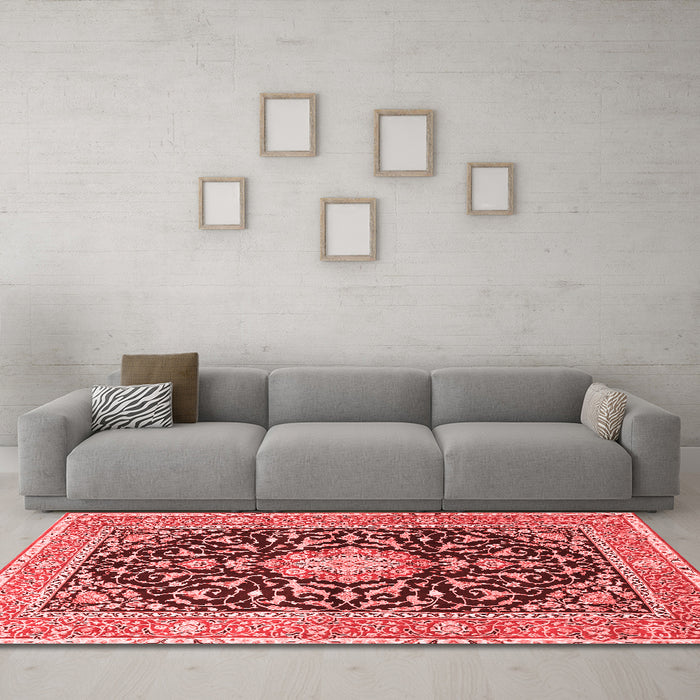 Traditional Red Washable Rugs