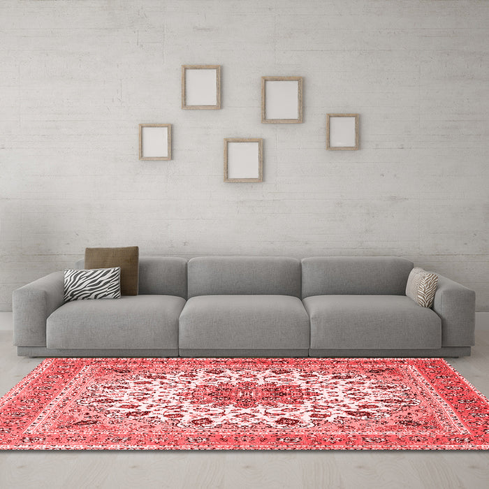 Traditional Red Washable Rugs