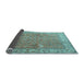 Sideview of Persian Light Blue Traditional Rug, tr1586lblu