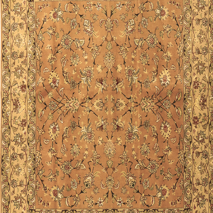 Machine Washable Persian Brown Traditional Rug, wshtr1586brn