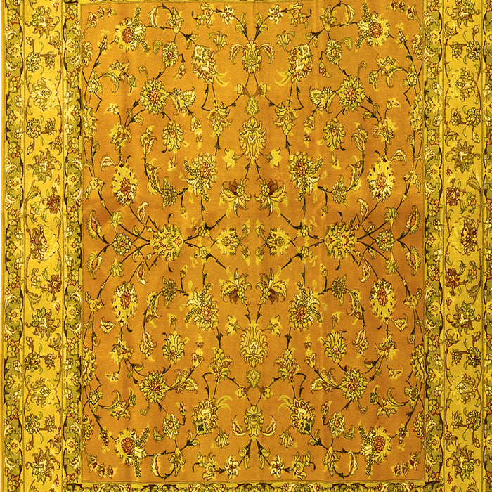 Persian Yellow Traditional Rug, tr1586yw