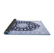 Sideview of Medallion Blue Traditional Rug, tr1588blu