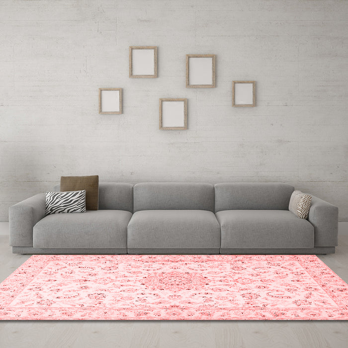 Traditional Red Washable Rugs