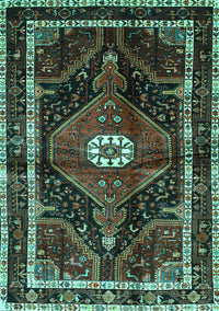 Persian Turquoise Traditional Rug, tr158turq