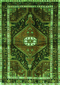 Persian Green Traditional Rug, tr158grn