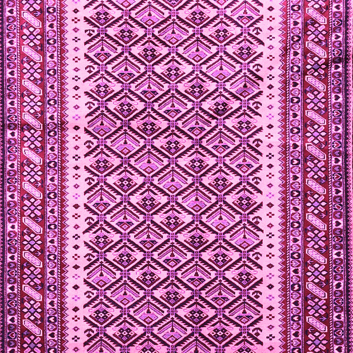 Machine Washable Persian Pink Traditional Rug, wshtr1590pnk