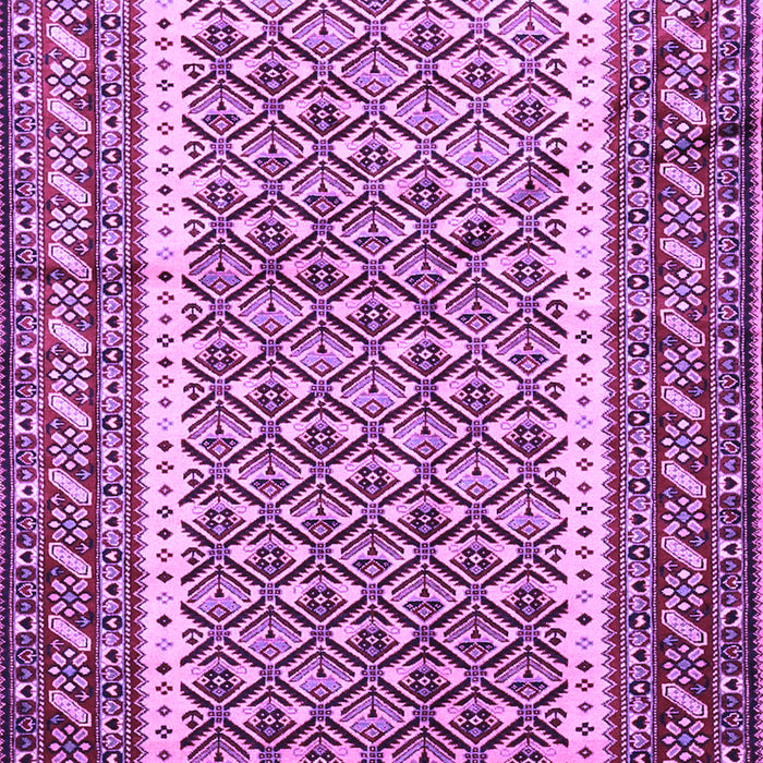 Machine Washable Persian Purple Traditional Area Rugs, wshtr1590pur