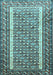 Persian Light Blue Traditional Rug, tr1590lblu