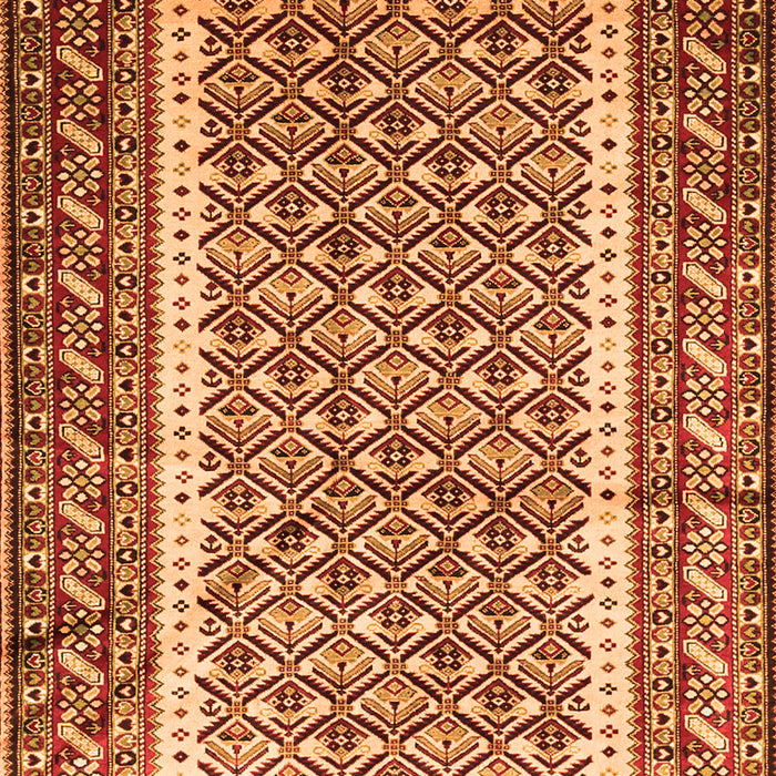 Persian Orange Traditional Rug, tr1590org
