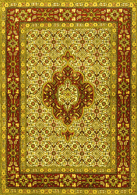 Persian Yellow Traditional Rug, tr1591yw