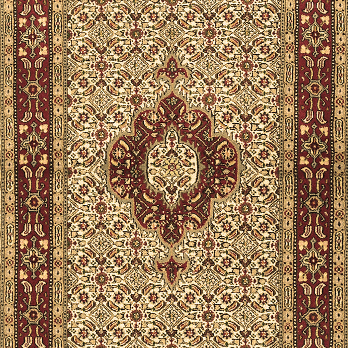 Machine Washable Persian Brown Traditional Rug, wshtr1591brn