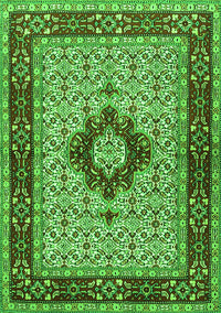 Persian Green Traditional Rug, tr1591grn