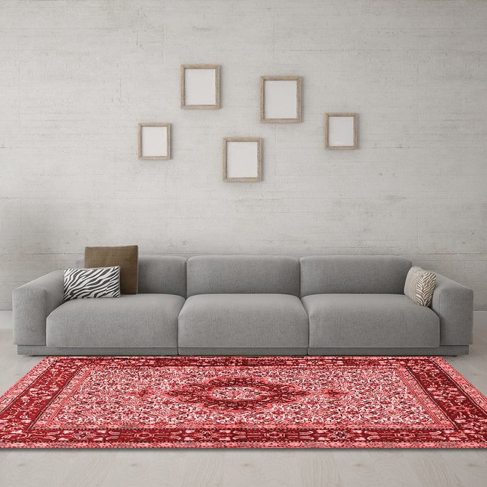 Traditional Red Washable Rugs