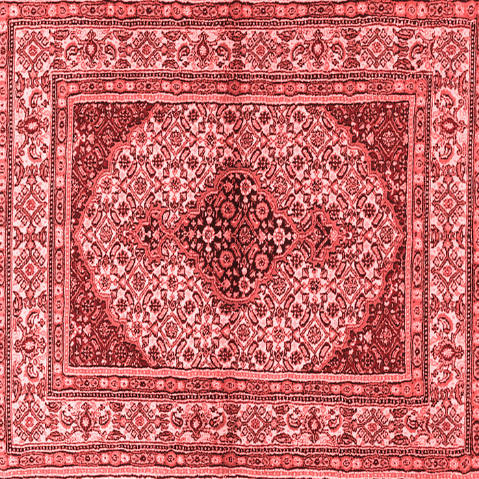 Machine Washable Persian Red Traditional Rug, wshtr1592red