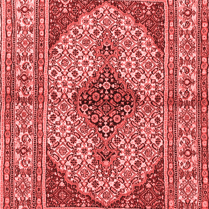 Machine Washable Persian Red Traditional Rug, wshtr1592red
