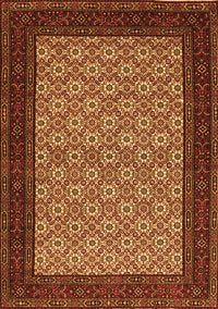 Persian Orange Traditional Rug, tr1593org