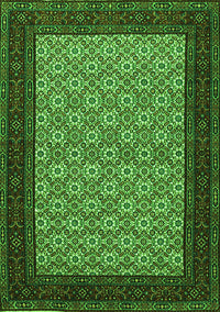 Persian Green Traditional Rug, tr1593grn