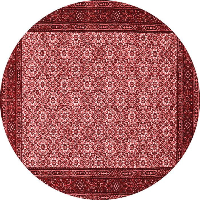 Machine Washable Persian Red Traditional Rug, wshtr1593red