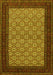 Persian Yellow Traditional Rug, tr1593yw