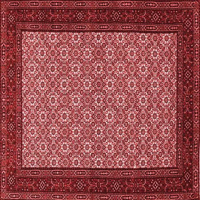 Machine Washable Persian Red Traditional Rug, wshtr1593red