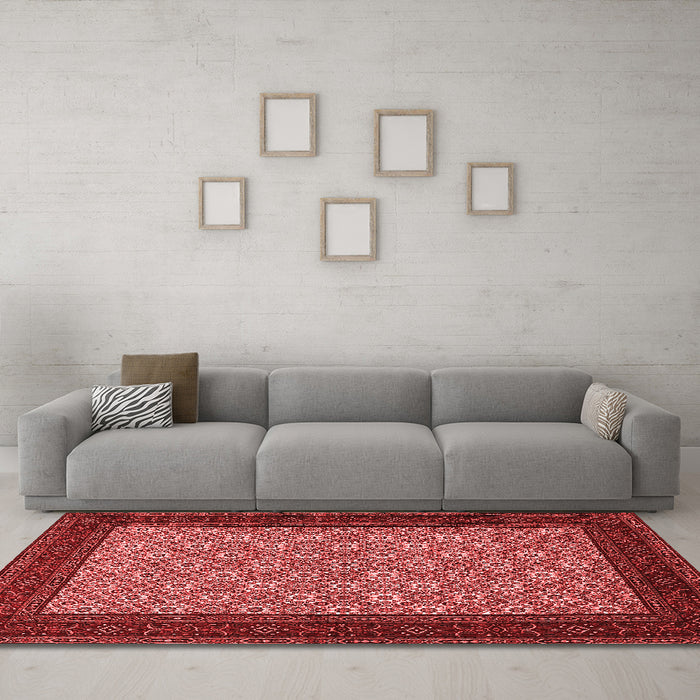 Traditional Red Washable Rugs
