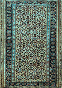 Persian Light Blue Traditional Rug, tr1594lblu