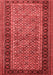 Persian Red Traditional Area Rugs