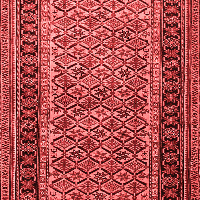 Machine Washable Persian Red Traditional Rug, wshtr1594red