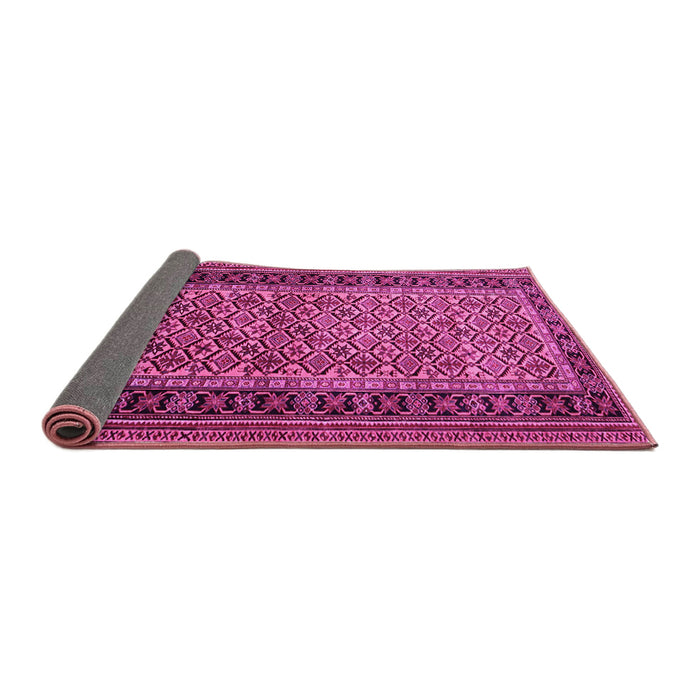 Sideview of Persian Pink Traditional Rug, tr1594pnk
