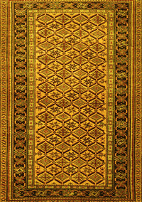 Persian Yellow Traditional Rug, tr1594yw