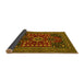 Sideview of Persian Yellow Traditional Rug, tr1595yw