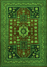 Persian Green Traditional Rug, tr1595grn