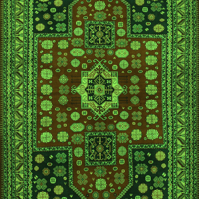Persian Green Traditional Rug, tr1595grn