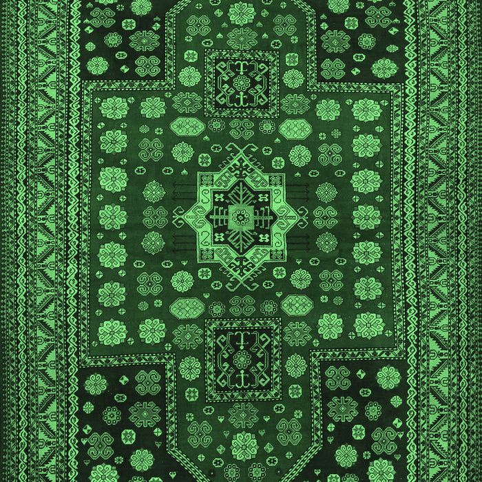 Persian Emerald Green Traditional Rug, tr1595emgrn