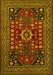 Persian Yellow Traditional Rug, tr1595yw