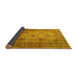 Sideview of Persian Yellow Traditional Rug, tr1596yw