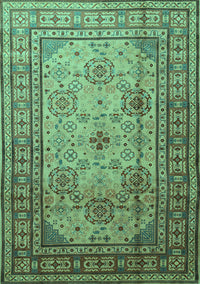 Persian Turquoise Traditional Rug, tr1596turq