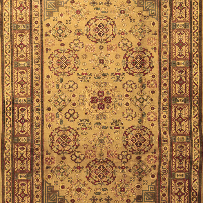 Machine Washable Persian Brown Traditional Rug, wshtr1596brn