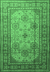 Persian Emerald Green Traditional Rug, tr1596emgrn