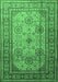 Persian Emerald Green Traditional Rug, tr1596emgrn