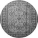 Square Persian Gray Traditional Rug, tr1596gry